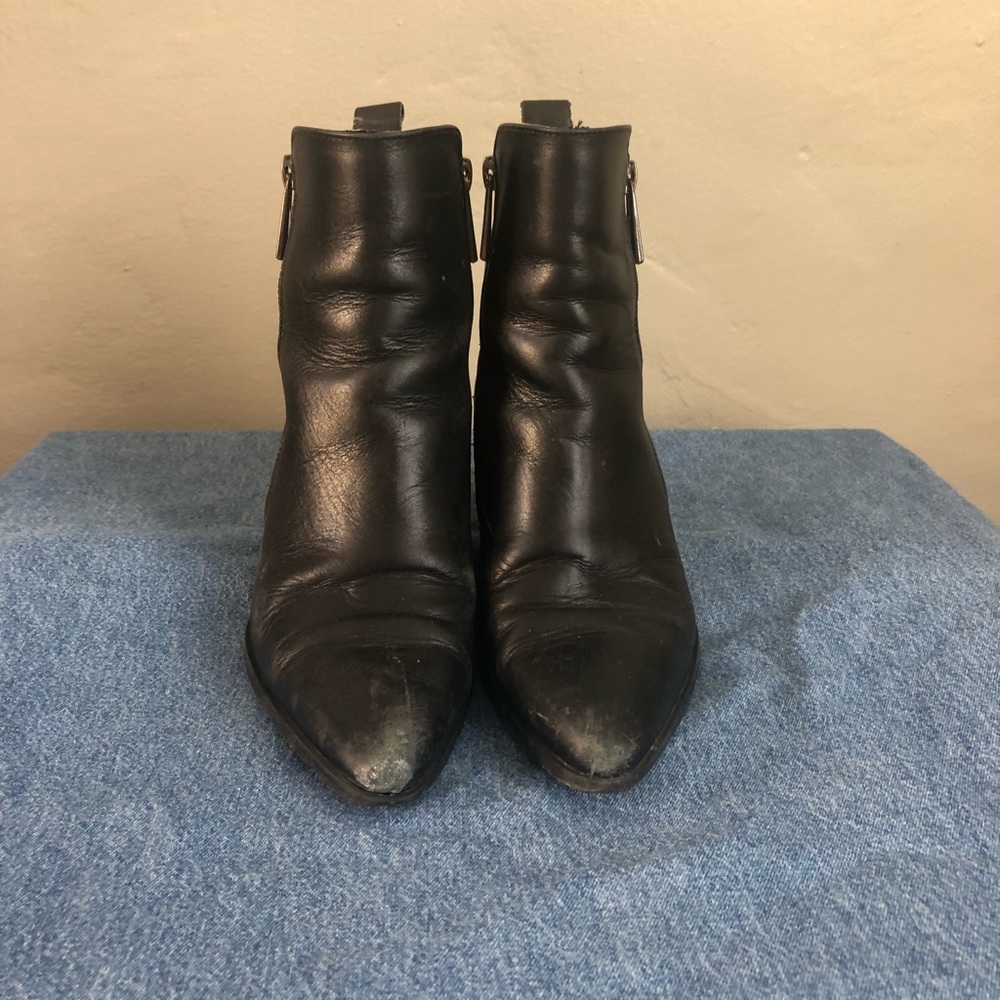 Black Zara boots
